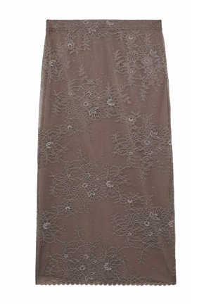 Reiss RITA - Gonna a tubino - taupe brown