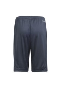 adidas Performance LOGO UNISEX - Pantalón corto de deporte - carbon/semi green spark