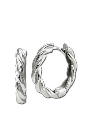 SilberDream CREOLEN TWIST - Ohrringe - silberfarben