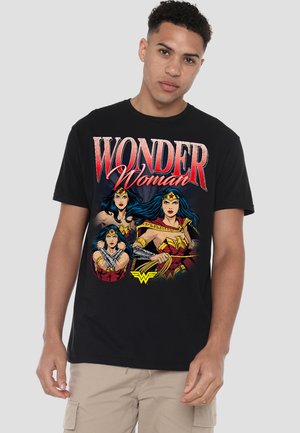 Cotton Soul, WONDER WOMAN MODERN BOOTLEG - T-Shirt print - black