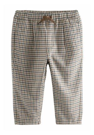 Next REGULAR FIT- PULL ON SMART - Pantaloni - neutral blue check