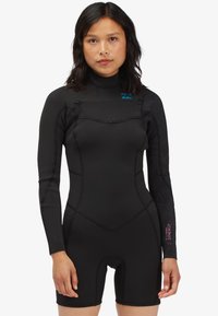 Billabong SYNERGY SPRING ÄRMELN UND REISSVERSCHLUSS AUF DER BRUST
 - Maillot de bain - black