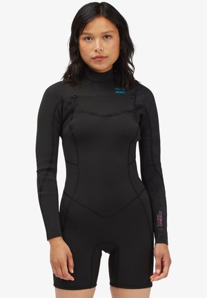 Billabong SYNERGY SPRING ÄRMELN UND REISSVERSCHLUSS AUF DER BRUST
 - Maillot de bain - black