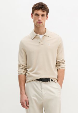 REGULAR - Poloshirt - light oat