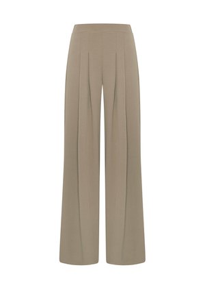 Long Tall Sally, TALL WIDE LEG TROUSERS - Broek - light brown