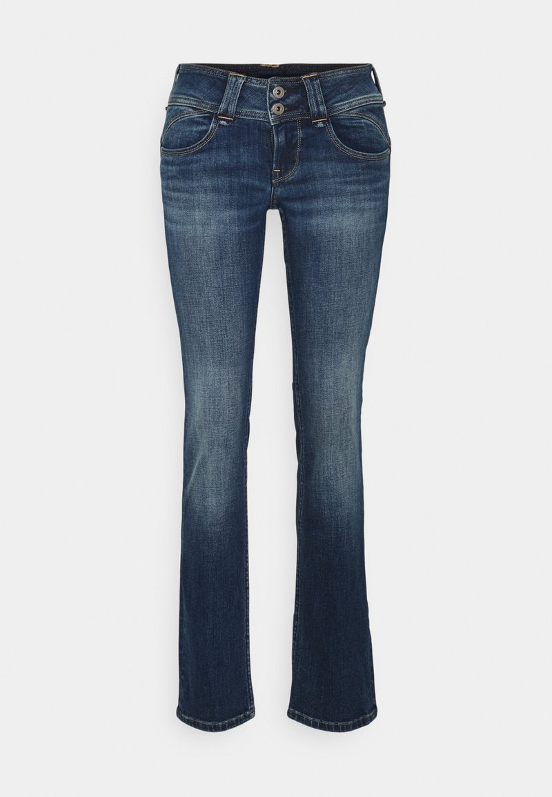 Pepe Jeans Slim fit jeans donkerblauw denim