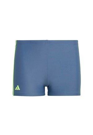 CLASSIC 3-STRIPES SWIM - Bañador corto - preloved ink lucid lemon