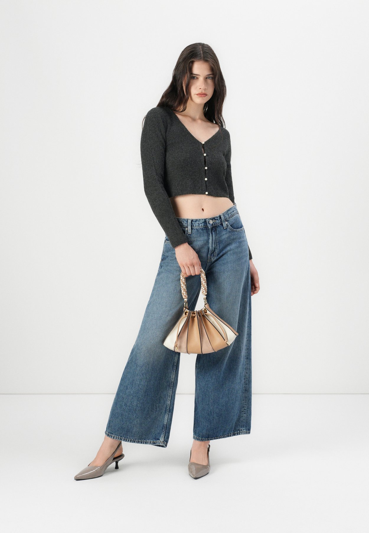 ONLRICA LIFE V NECK PEARLCARD