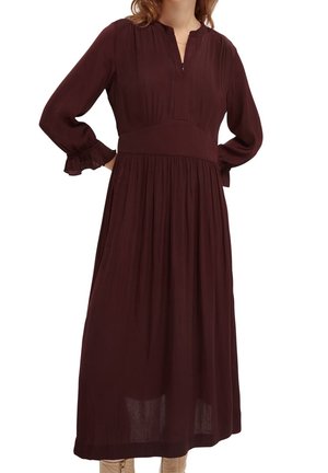 Freizeitkleid - bordeaux