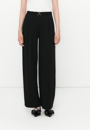 JDYGEGGO LIFE BELT PANT - Broek - black