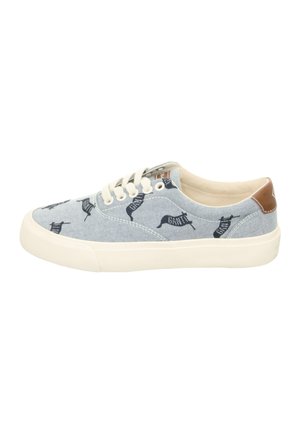 LONG  - Sneaker low - vintage blue flag