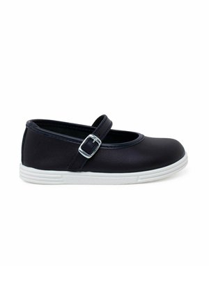 MERCEDITAS  - Ankle strap ballet pumps - azul marino