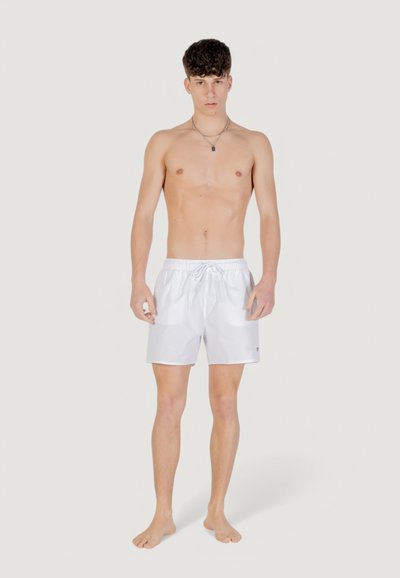 Emporio Armani EAGLE - Shorts da mare - white