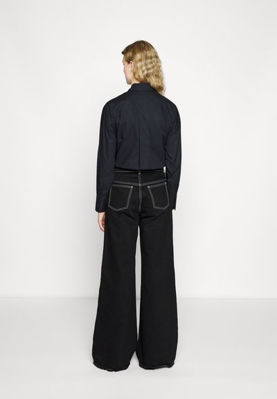 Mother of Pearl LONG WIDE LEGGED - Jean flare - black