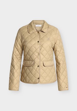 Tommy Hilfiger, LW PADDED SLIM QUILTED JACKET - PADDED QUILTED - Veste mi-saison - camel