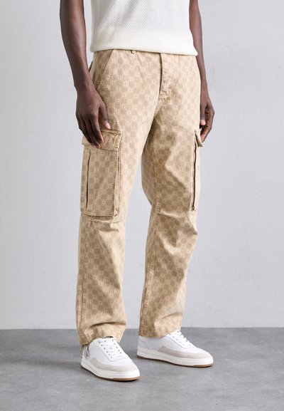 Ksubi BOX FUGITIVE PANT - Jean boyfriend - tan