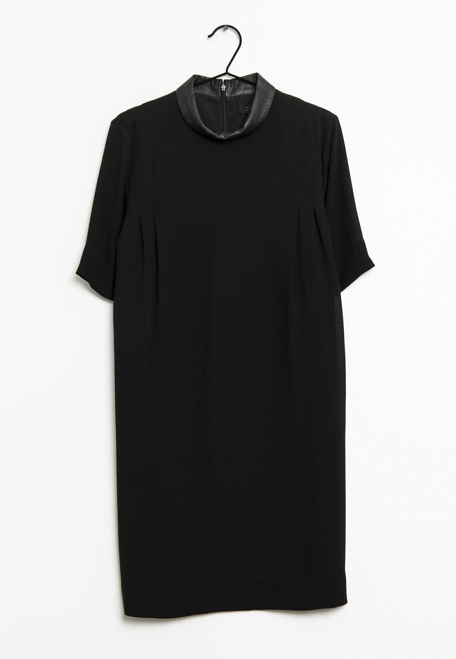 COS Jersey dress - black - (Pre-owned) - Zalando.ie