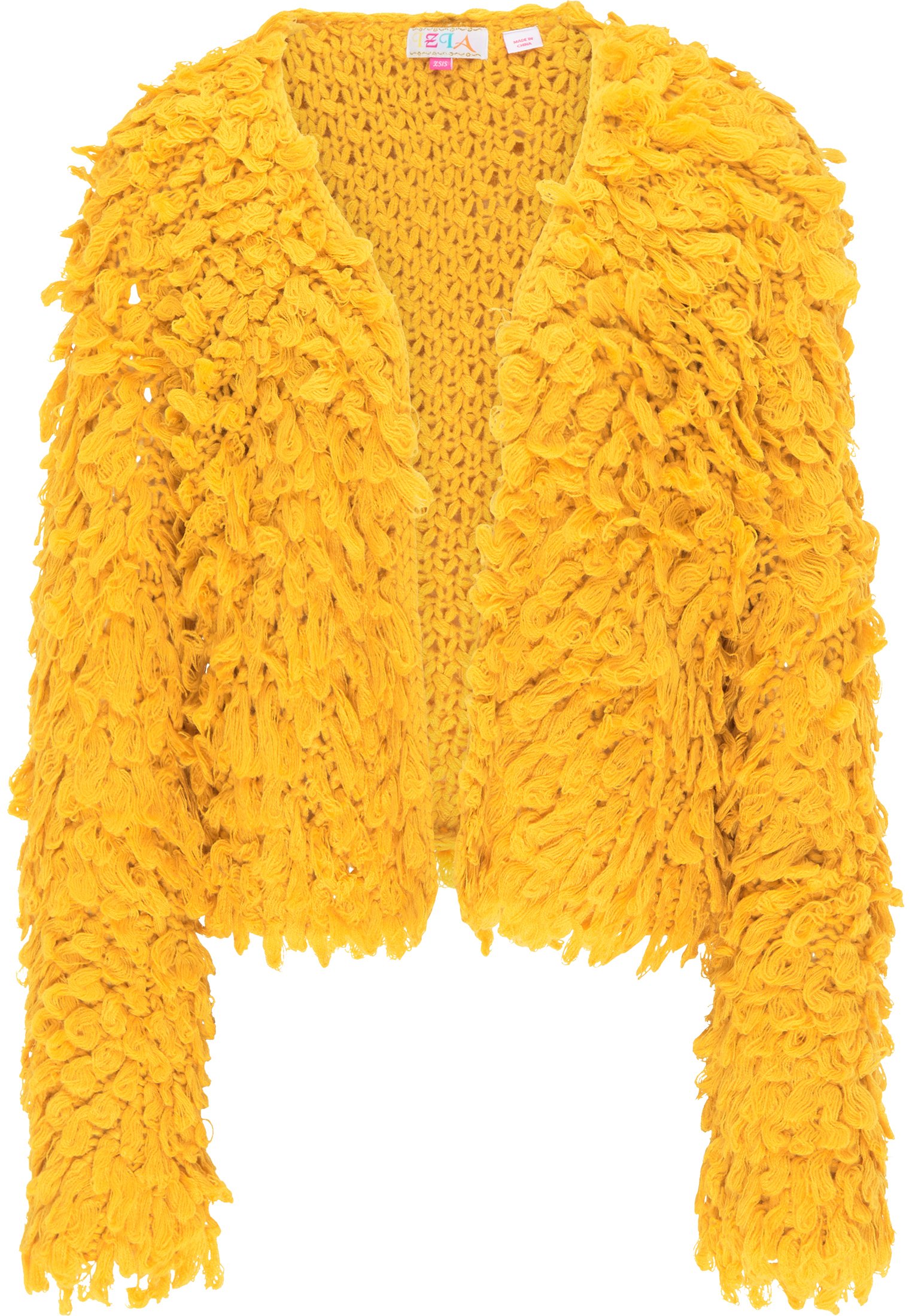 IZIA Cardigan - senf/mustard yellow 