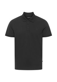 POLEO MELANGE - Poloshirts - black