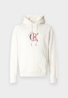 GRAPHIC HOODIE - Φούτερ με κουκούλα - white greige