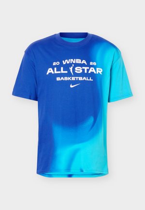Nike Performance, NBA WNBA UNISEX - Sports T-shirt - rush blue/white