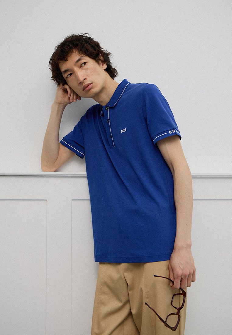 Boss Poloshirt koningsblauw