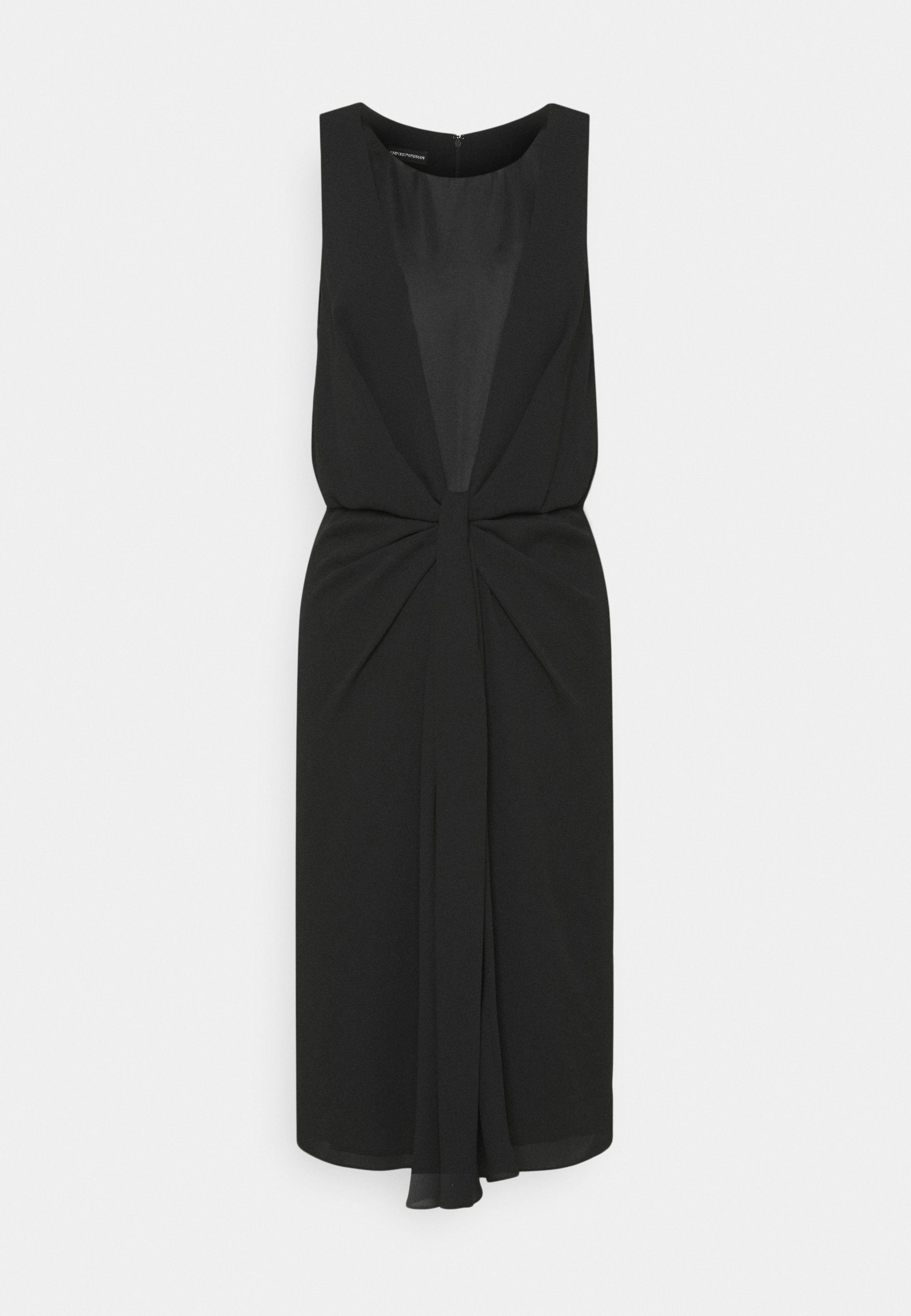 Emporio Armani Maxikleid - black/schwarz