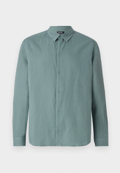 Ron Dorff Button down-skjorte - aquamarine