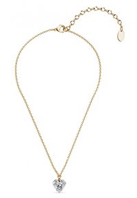 MYC Paris CHEERY HEART - Collana - doré cristal