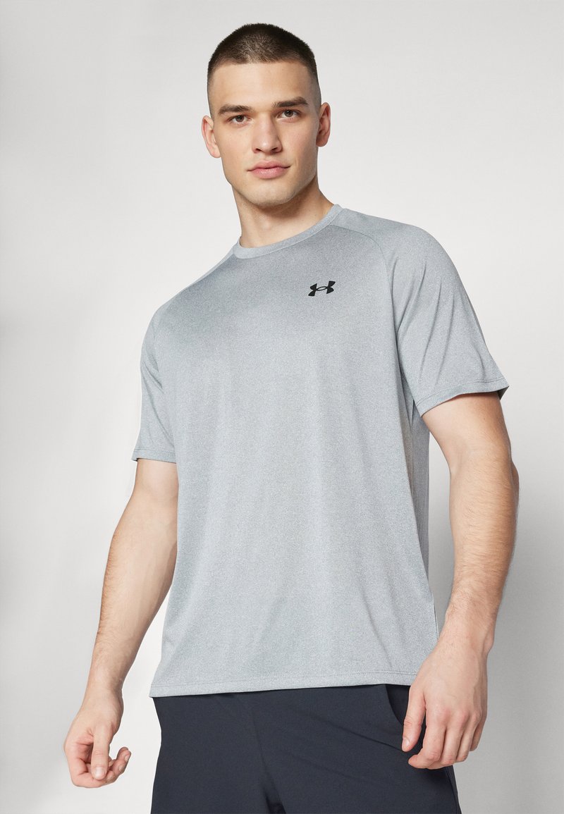 Heren Running Shirts Sport Lange mouwen Atletische T-shirts Dry Fit Top 2101 Zwart geslagen grijs L Heren Running Shirts Sport Lange mouwen Atletische T-shirts Dry Fit Top 2101 Zwart geslagen grijs L