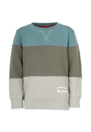 3C BLOCK - Sweatshirt - sage moos