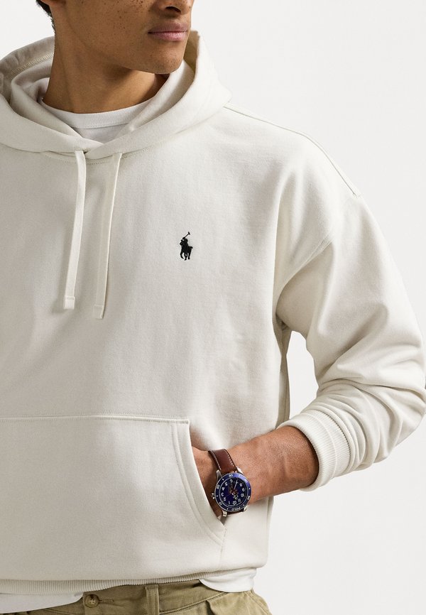 RELAXED FIT LOGO FLEECE HOODIE - Sweatshirt - nevis4
