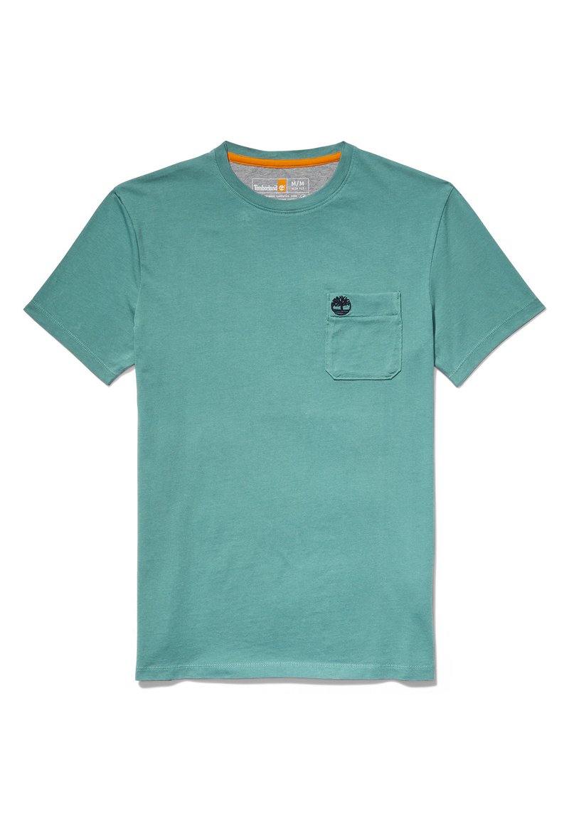 Timberland DUNSTAN RIVER POCKET TEE - Basic póló - sea pine