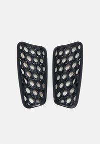 Nike Performance MERCURIAL FLYLITE SUPERLOCK - Podložky pod holeň - black/metalic gold coin