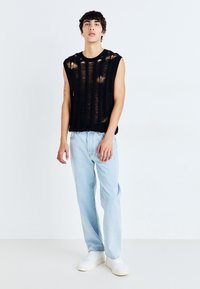 Only & Sons ONSFADE LOOSE ONE BOX - Jean large - light blue denim
