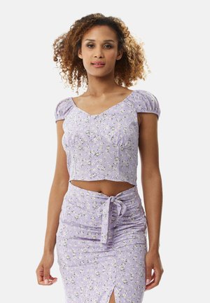 V-NECK - Blouse - purple