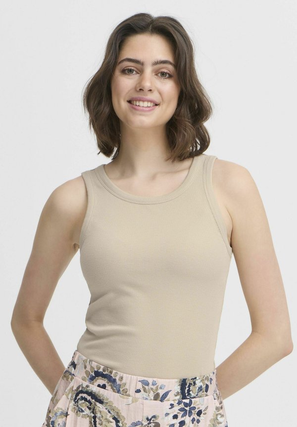 FRHIZAMOND - Top - oxford tan