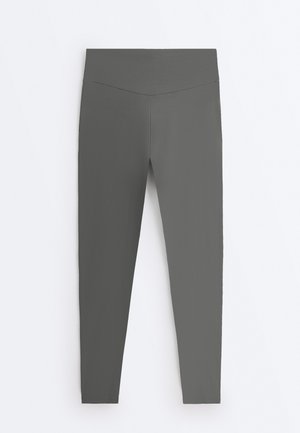 HIGH-RISE ANKLE-LENGTH - Leggings - Pantaloni - grey
