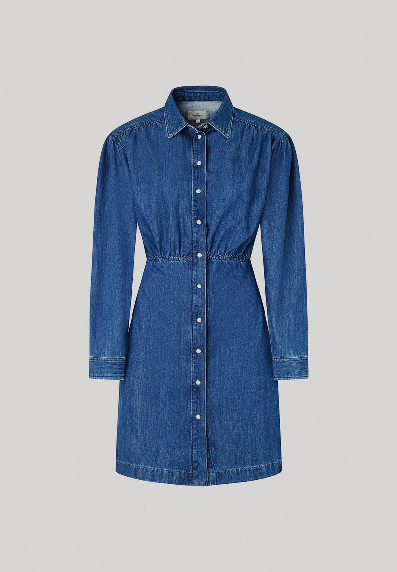 pepe jeans denim dress Women's Blue Dresses