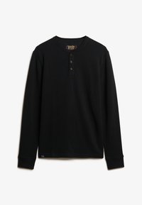 Superdry & Co THE MERCHANT STORE GRANDAD  - Langarmshirt - black