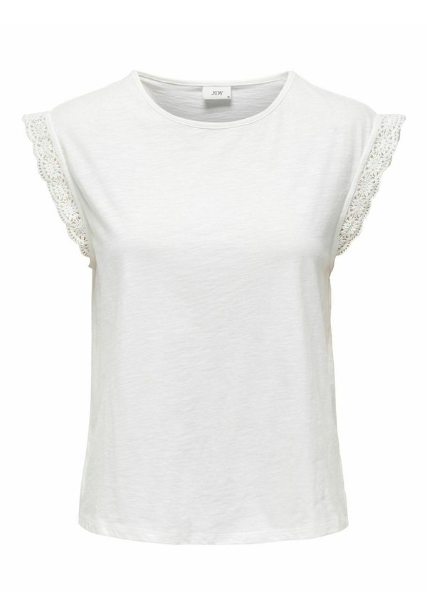 JDYSALVA LIFE - Print T-shirt - cloud dancer4