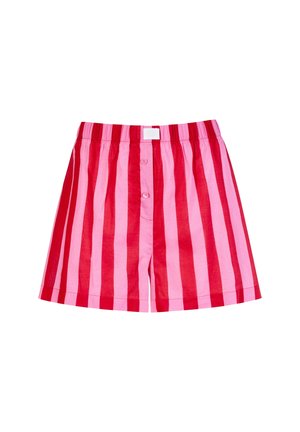 mey, MEY HOSE KURZ SERIE HAPPY STRIPES GESTREIFT - Pyjama bottoms - bubblegum bliss
