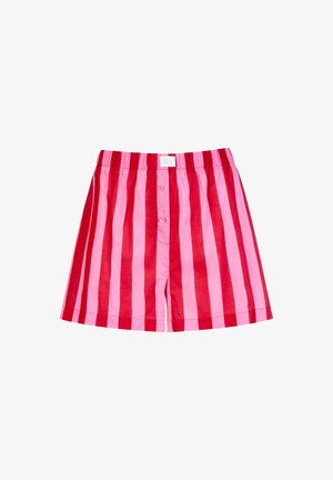 mey, MEY HOSE KURZ SERIE HAPPY STRIPES GESTREIFT - Pyjama bottoms - bubblegum bliss