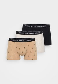 Izbrano, camel/grey heather/black