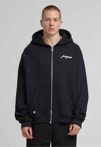PEQUS CHEST LOGO - Lukuga pusa - black