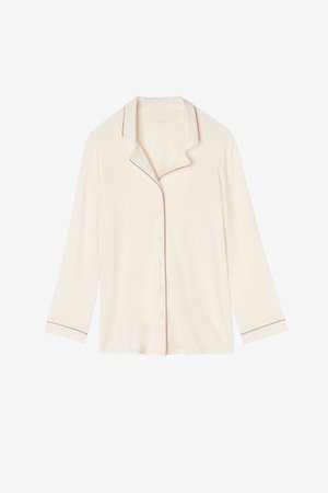 Intimissimi, LONG-SLEEVE - Nachtwäsche Shirt - elfenbein-vanille