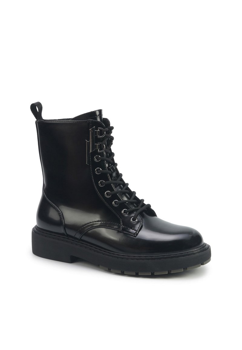 Nine West DESTA Botines con plataforma black/negro