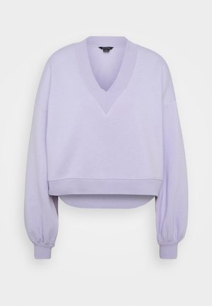 Sweatshirt - purple