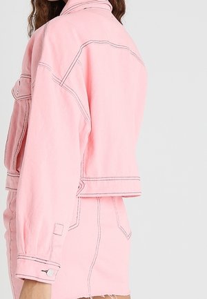 Džínová bunda - pink