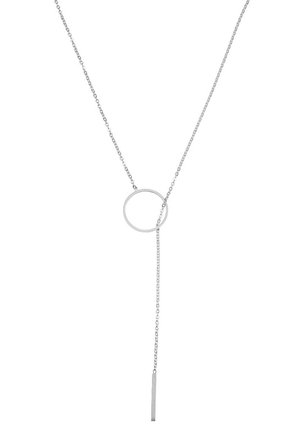 LONG CIRCLE BAR  - Halskette - silver-coloured
